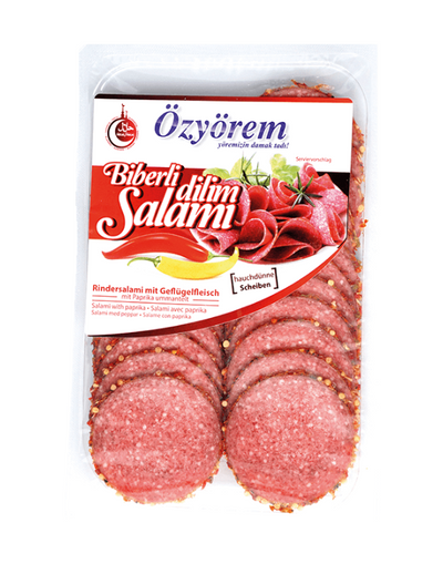 Salami au Paprika OZYOREM 80g - Tranches
