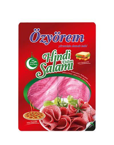 Tranches Salami Dinde OZYOREM Pizza 400g