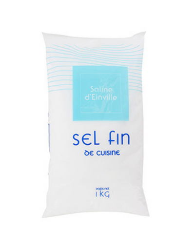 SALINE D'EINVILLE Sel Fin de Cuisine 1kg
