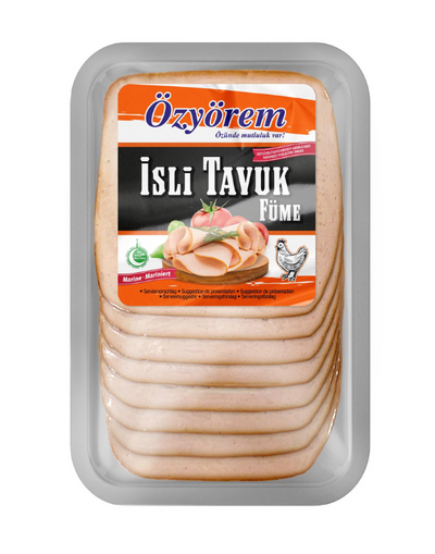 ÖZYÖREM Tranche de Salami de Poulet Fume 150gr.