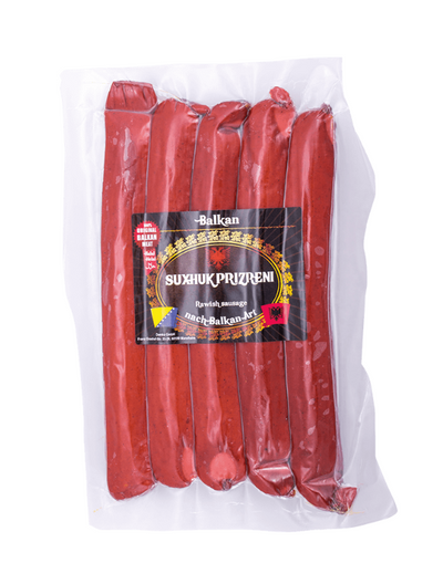 Prizreni Kosova Baton Saucisson à l'Ail 1000g