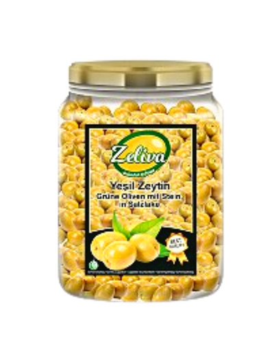 ZELIVA Olives Vertes Cocktail en Saumure 900g