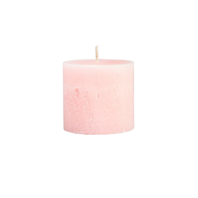 ANDY BOUGIE CYLINDRIQUE 6,5X6 CM ROSE
