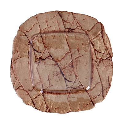 GAYA CARRÉ SET DE TABLE 35 CM MARRON