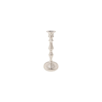 Bougeoir Karaca Lara 2 pièces, argent, 22,75 cm