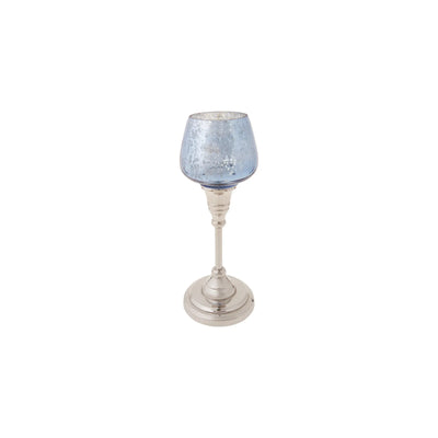 LUCCA ŞAMDAN TEALIGHT MUMLUK 23, MAVİ