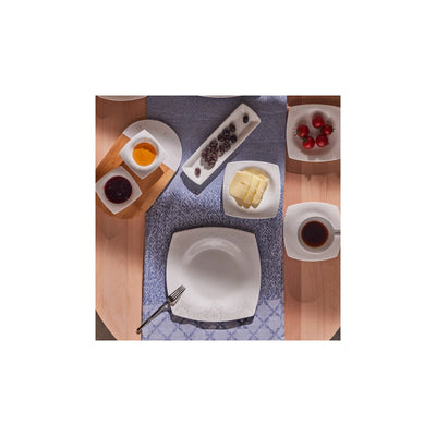 Service Petit Déjeuner Karaca Fine Pearl Helen, 26 pièces carrées/rectangulaires