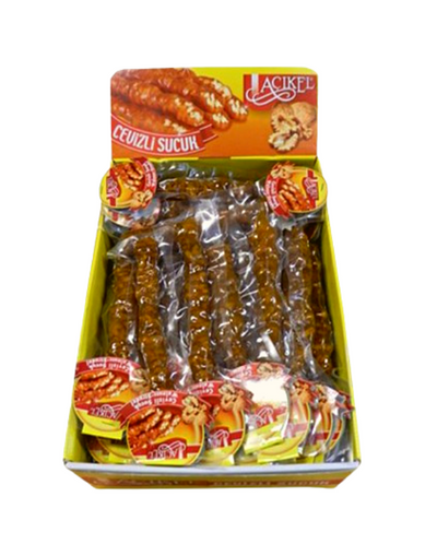 FEYZA Pestil Cevizli Üzüm Sucuk 50pcs*75gr