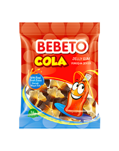 Bebeto Drink Cola Bonbon gélifié Halal 80g