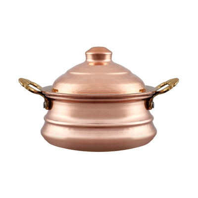 Mini faitout Karaca Alacahoyuk en cuivre, 8 cm