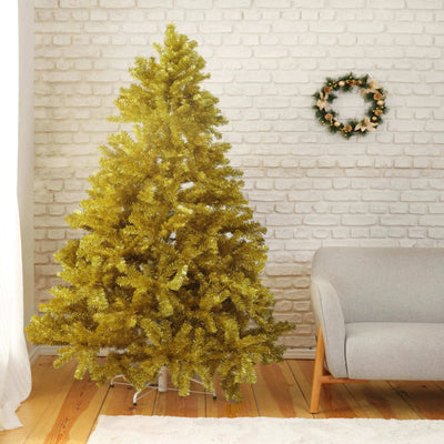 Sapin de Noël Karaca Golden de 210 cm