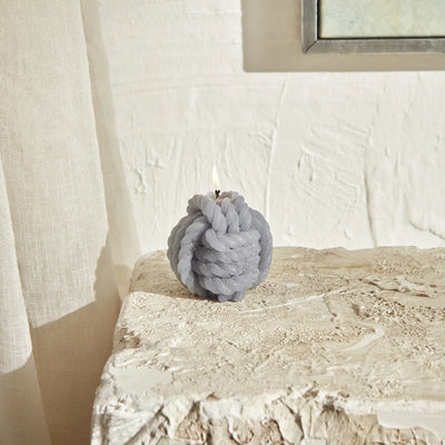 Bougie Karaca Home Rope, gris, 5 cm