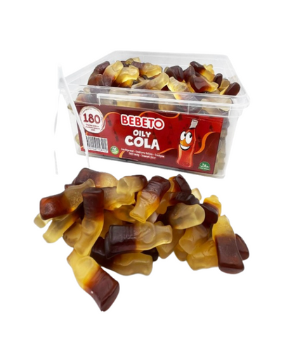 BEBETO Bonbon Gélifié Halal Cola Lisse 1080g
