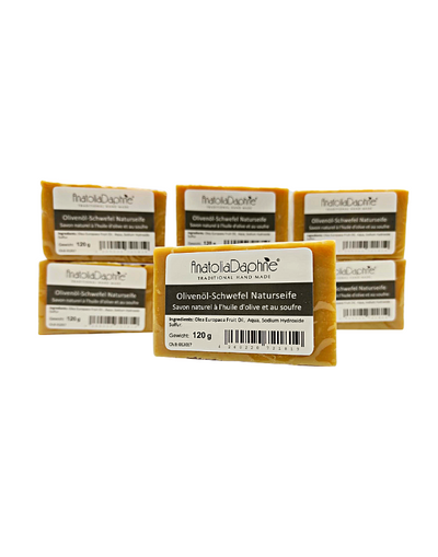 ANATOLIA DAPHNE Savon à l'huile d'olive et au soufre 120g