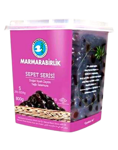 Olives Noires Hususi 800g - Marmarabirlik