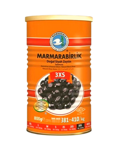 Olives Noires Luxe 800g - Marmarabirlik