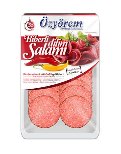 Salami de Bœuf OZYOREM 80gr - Tranches Pizza