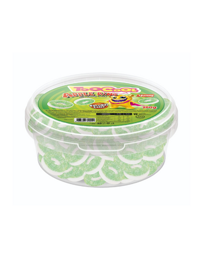 Too Cool Bonbon gélifié Halal Anneaux Pomme Acide
