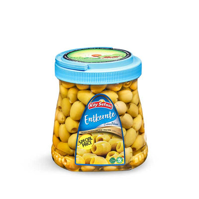 Koy Sefasi Olive Verte Dénoyautée Yesil Zeytin Cekirdeksiz 600g