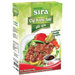 Sira Etli Cig Kofte Seti 500g
