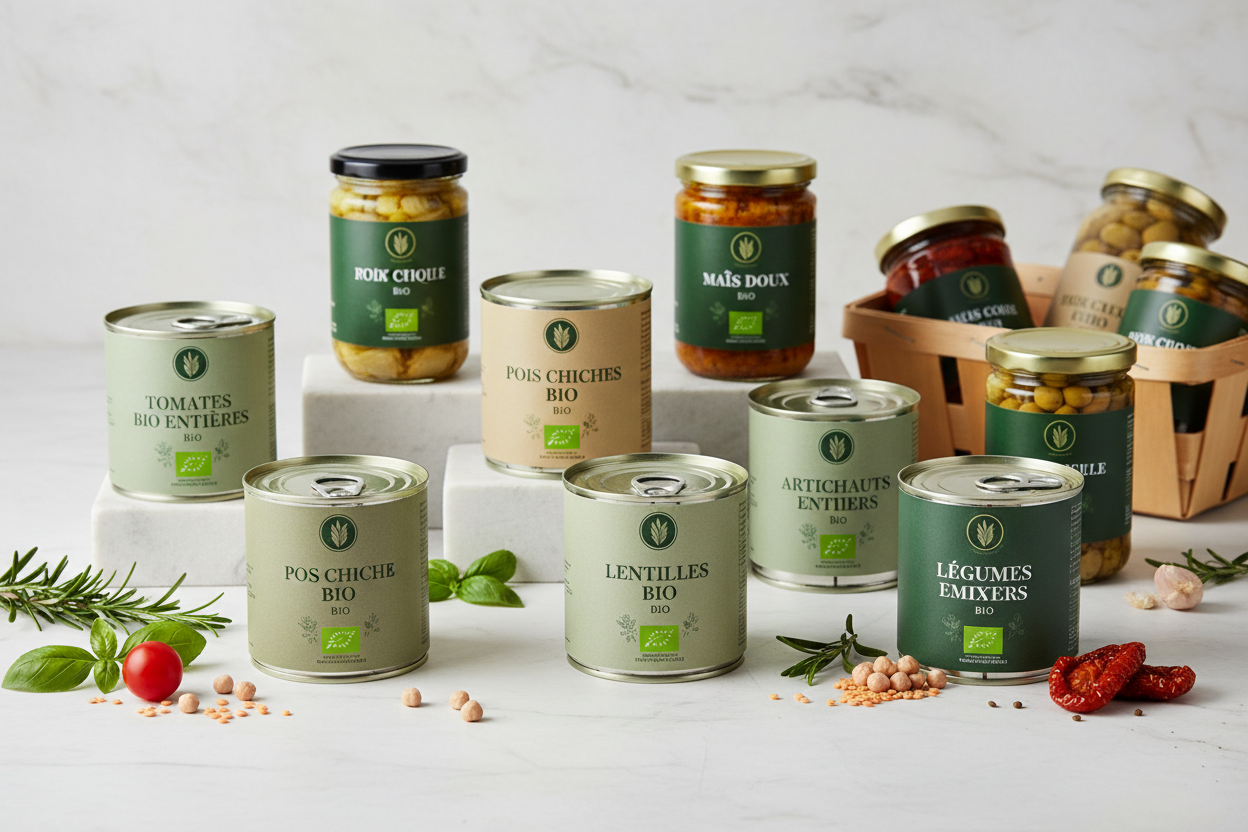 Conserves & Légumes Vegan