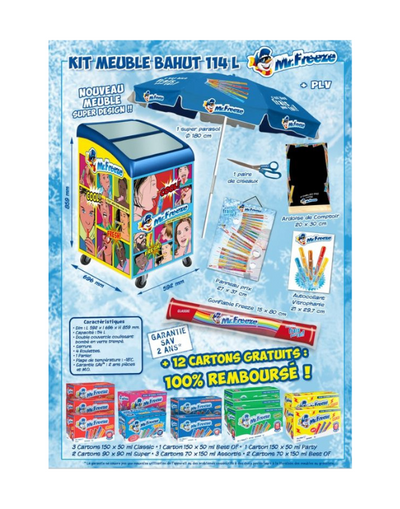 MR FREEZE Kit Meuble Vision
