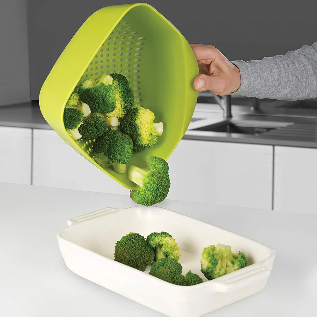 JOSEPH 40092 Square Colander - White (SS