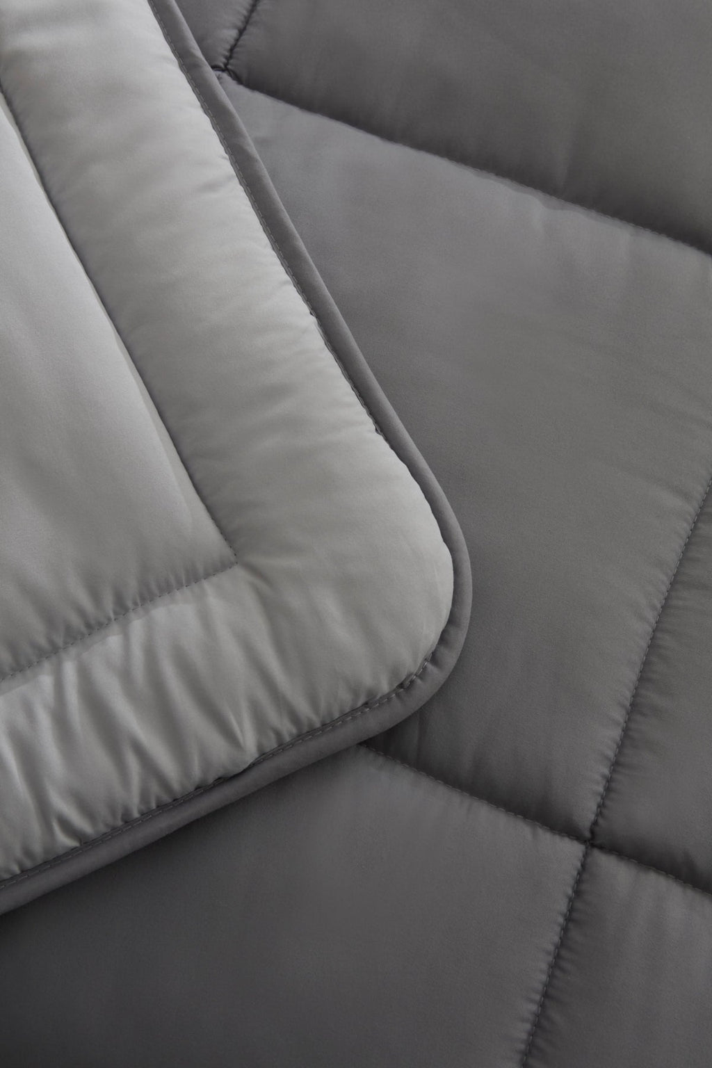 Karaca Double Face Couverture Anthracite-Gris 155x220
