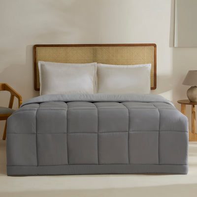 Karaca Double Face Couverture Anthracite-Gris 200x200