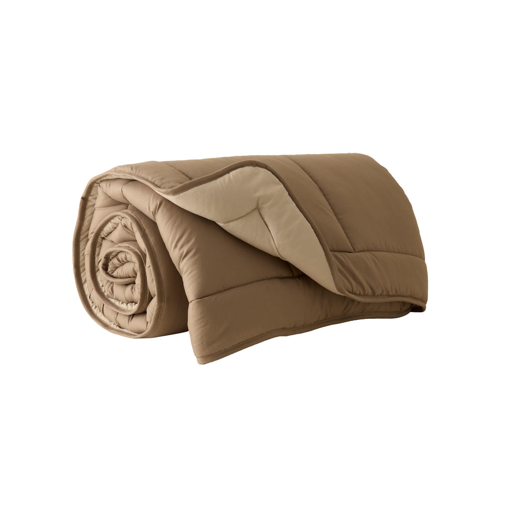 Karaca Double Face Couette Beige-Mocha 135X200