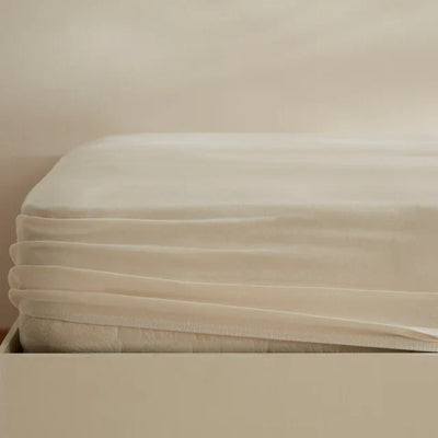 Housse de matelas Jersey Karaca Home, 180x200+30 cm, Crème