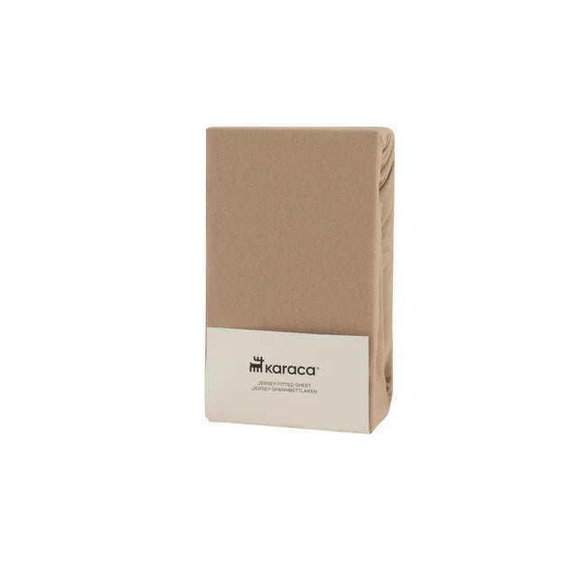 Housse de matelas Jersey Karaca Home, 180x200+30 cm, Beige