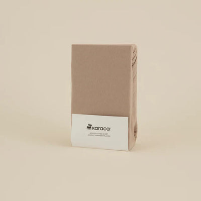Housse de matelas Jersey Karaca Home, 160x200+30 cm, Beige
