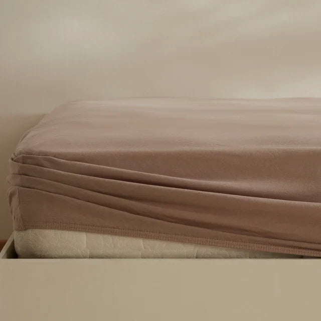 Housse de matelas Jersey Karaca Home, 180x200+30 cm, Beige