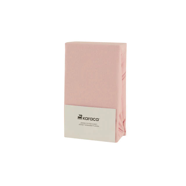 Housse de matelas Jersey Karaca Home, 160x200+30 cm, Rose Poudré