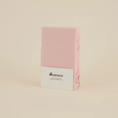 Housse de matelas Jersey Karaca Home, 140x200+30 cm, Rose Poudré