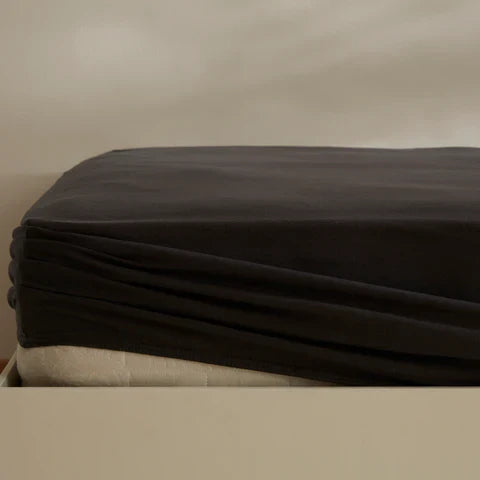 Housse de matelas Jersey Karaca Home, 100x200+30 cm, Anthracite