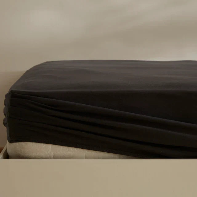 Housse de matelas Jersey Karaca Home, 200x200+30 cm, Anthracite