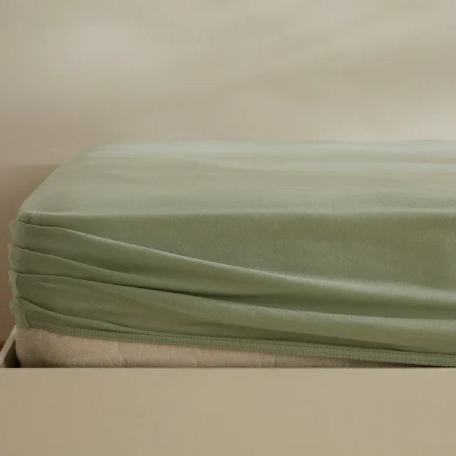Housse de matelas Jersey Karaca Home, 140x200+30 cm, Menthe