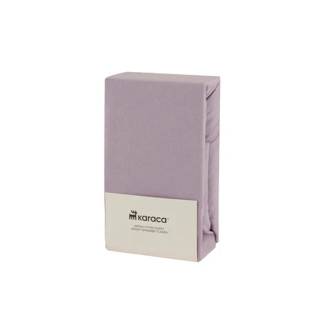 Drap-housse Jersey Karaca Home, 100x200+30 cm, Lilas