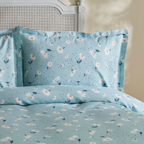 Karaca Daisy, Ensemble en Piqué 100% Coton, Double, Menthe