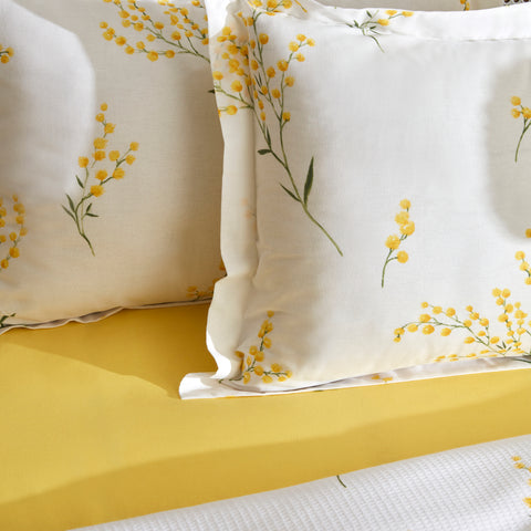 Karaca Loretta, Ensemble en Piqué 100% Coton, Simple, Jaune