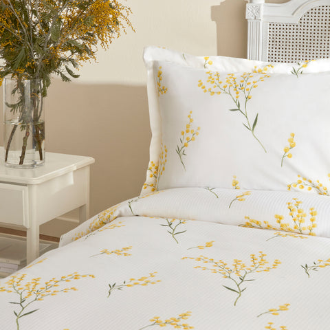 Karaca Loretta, Ensemble en Piqué 100% Coton, Simple, Jaune