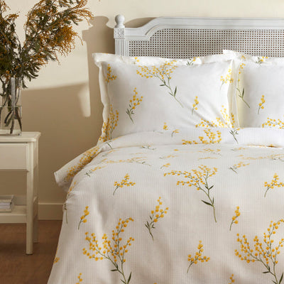 Karaca Loretta, Ensemble Piqué 100% Coton, Double, Jaune