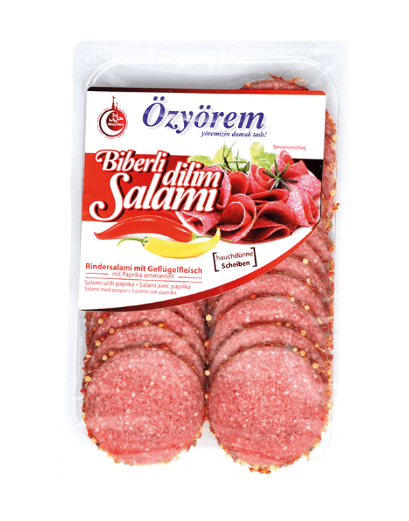 Salami au Paprika OZYOREM 80g - Tranches