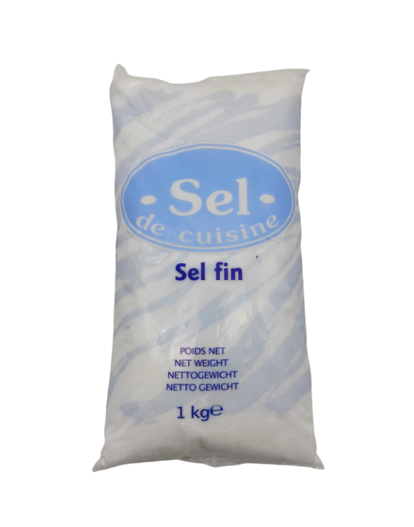 Tuz Sel de Cuisine Fin Sachet 1kg