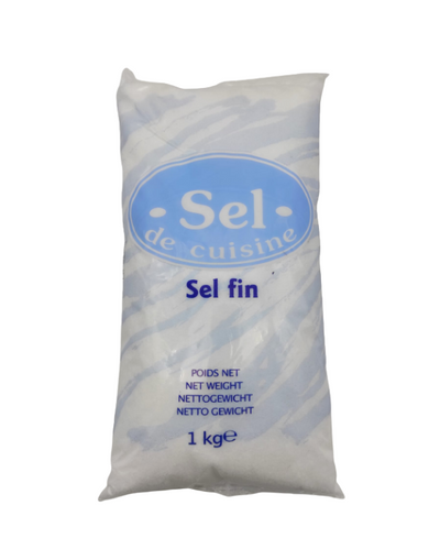 Tuz Sel de Cuisine Fin Sachet 1kg