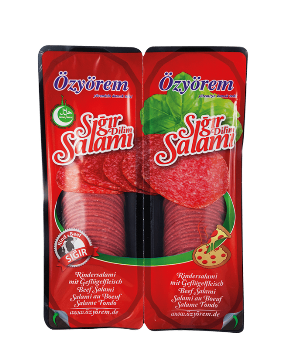 Tranches Salami Boeuf OZYOREM Pizza 400g