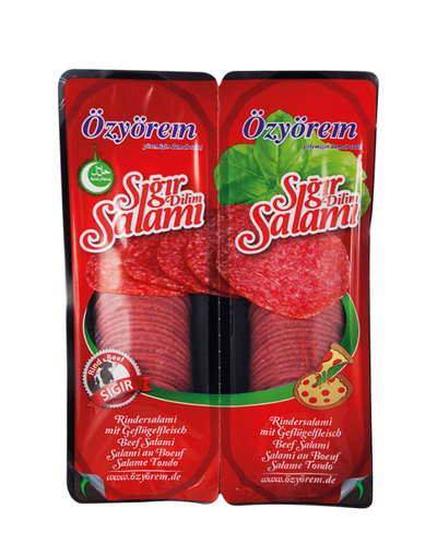 Tranches Salami Boeuf OZYOREM Pizza 400g