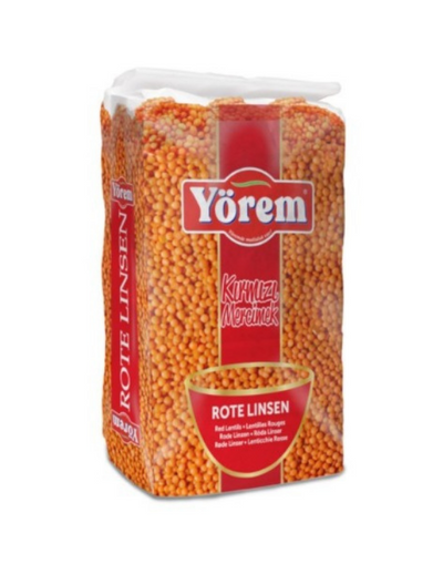 Yorem Lentilles Rouges 800g